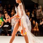 Tokeiso Graduate Collection by Karolina Laskowska, showing at Graduate Fashion Week 2014. Photography by P J Laskowski