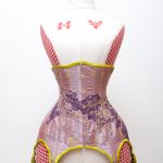 Syru Blom Silk Underbust Suspender Corset by Karolina Laskowska