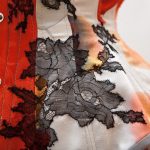 Tokeiso Overbust Kimono Silk Corset by Karolina Laskowska