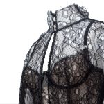 Andromeda French Lace Lingerie Set by Karolina Laskowska.