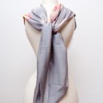 Scattered Roses Silk Scarf by Karolina Laskowska